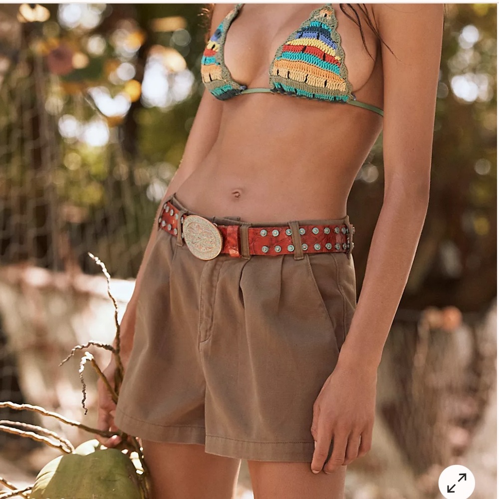 Free People Billie Chino Shorts